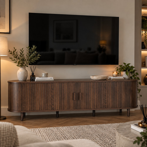 Stand walnut cabinet - walnut,