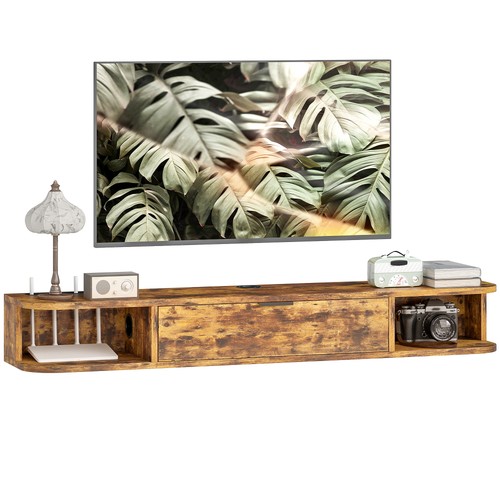Homcom 120 floating unit - cm, tv