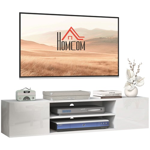 Homcom floating unit for - floating, tv