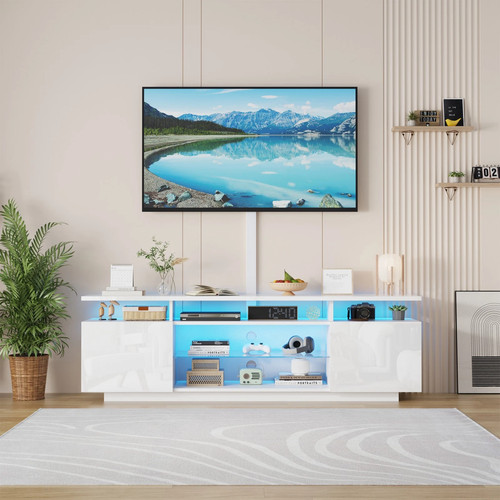 160 200cm high gloss stand - 160/200cm, tv