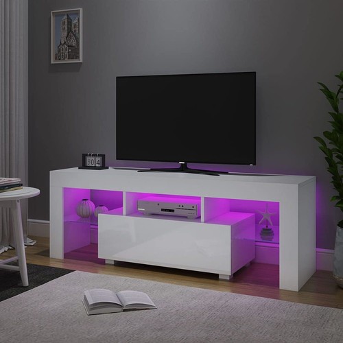 White unit stand - tv,