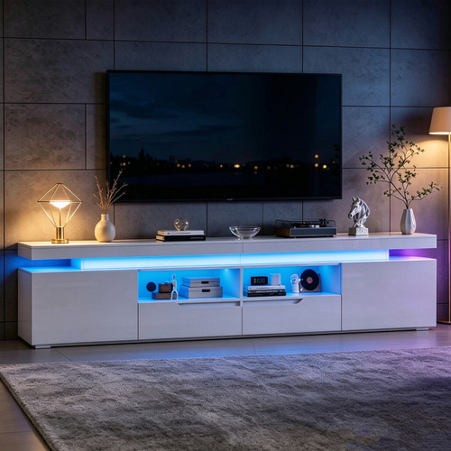 High gloss stand - high, tv