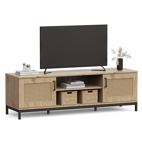 Rattan effect stand - rattan,