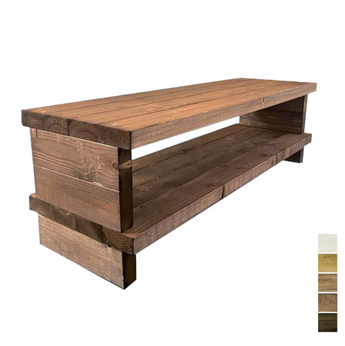 Rustic wooden handmade - rustic, tv
