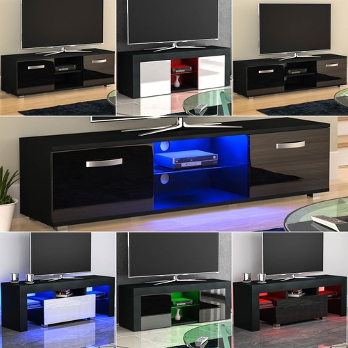 Black unit cabinet - tv,