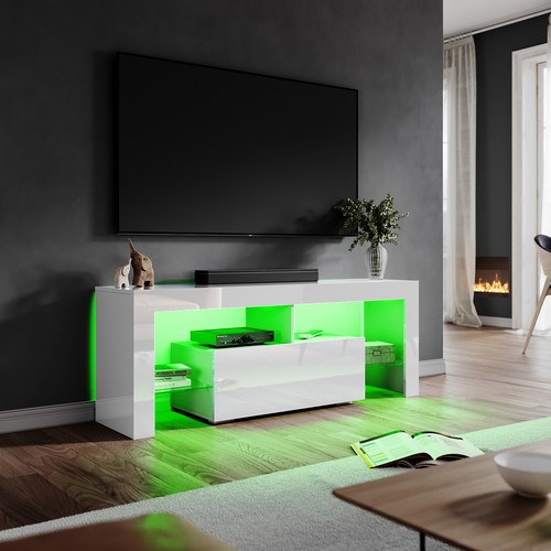 White high gloss - stand, unit