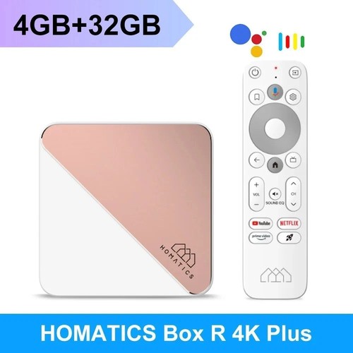 Homatics box plus tv - homatics, 4k