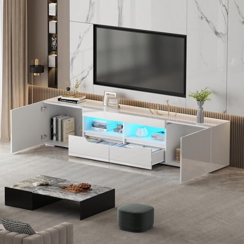 200cm all high gloss - gloss, tv